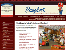 Tablet Screenshot of baughers.com